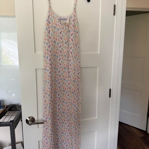 Zara Floral Print Knit Dress - Picture 4 of 5